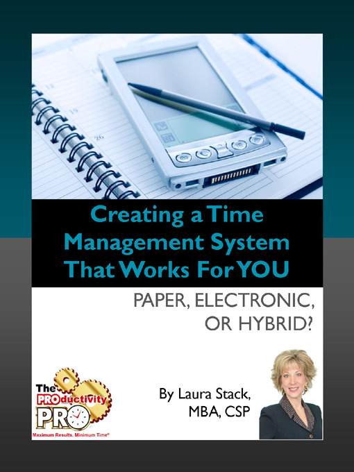 Cover image for Creating a Time Management System that Works for YOU